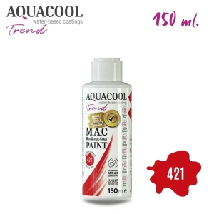 Aquacool Multi Akrilik Boya 150ml 421 Bayrak Kırmızı