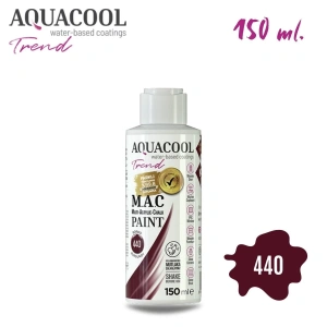 Aquacool Multi Akrilik Boya 150ml 440 Bordo