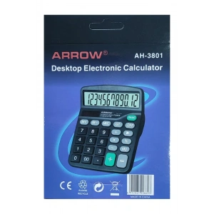 Arrow AH-3801 12 Haneli Hesap Makinası