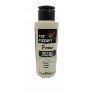Art Elegant Akrilik Boya 120ml Acr-170 Kemik Beyaz