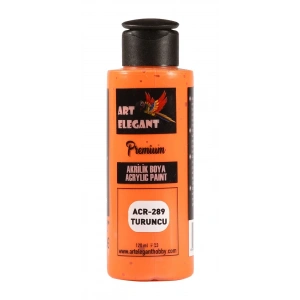 Art Elegant Akrilik Boya 120ml Acr-289 Turuncu