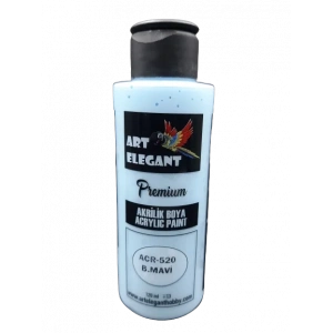 Art Elegant Akrilik Boya 120ml Acr-520 Bebek Mavi