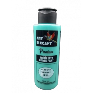 Art Elegant Akrilik Boya 120ml Acr-640 Turkuaz Yeşil