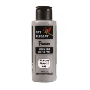 Art Elegant Akrilik Boya 120ml Acr-705 Grafiti Gri