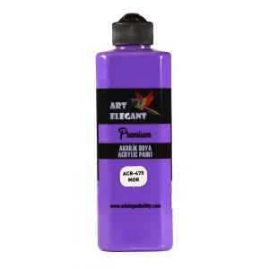 Art Elegant Akrilik Boya 400ml Acr-475 Mor