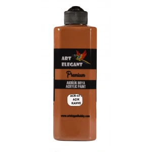 Art Elegant Akrilik Boya 400ml Acr-671 Açık Kahve