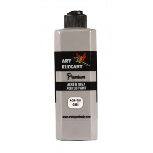Art Elegant Akrilik Boya 400ml Acr-701 Gri