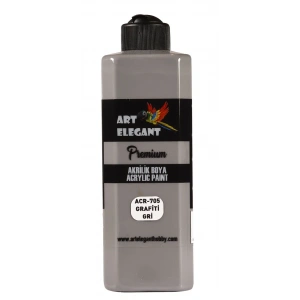 Art Elegant Akrilik Boya 400ml Acr-705 Grafiti Gri
