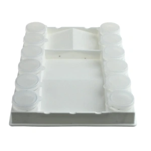 Art Elegant Sanatsal Şişeli Kapaklı Palet 12li