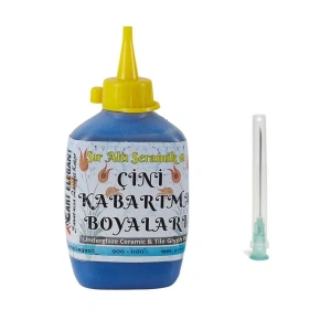 Art Elegant Seramik ve Çini Kabartma Boya 60cc - 5135 Mavi