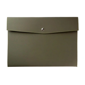 Art Elegant Suni Deri Zarf Dosya A4 Haki 0002