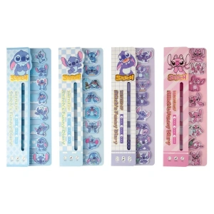 Art Elegant Yapışkanlı Not Kağıdı 24x60mm 8li 20yp Seti 4lü Stitch