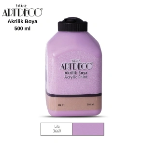 ARTDECO 70L AKRİLİK BOYA 3660 LİLA 500ml