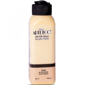 Artdeco Akrilik Boya 140 ML Ayçiçeği 070R-3058