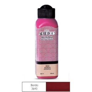 Artdeco Akrilik Boya 140 ml Bordo