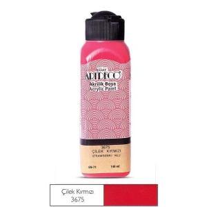 Artdeco Akrilik Boya 140 ml Çilek Kırmızısı