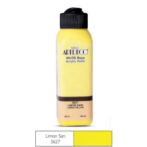 Artdeco Akrilik Boya 140 Ml Limon Sarı