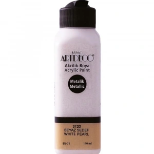 Artdeco Akrilik Boya 140 ML Metalik Beyaz 071R-3720