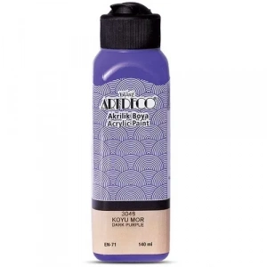 Artdeco Akrilik Boya 140ml Koyu Mor 3048