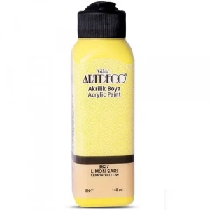 ARTDECO AKRİLİK BOYA 140ml LİMON SARI 3627