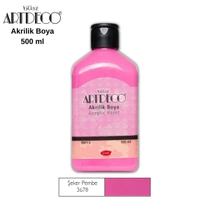 Artdeco Akrilik Boya 500ml 3678 Şeker Pembe