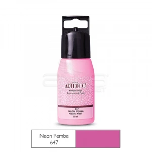 Artdeco Boyutlu Boya 60ml 647 Neon Pembe