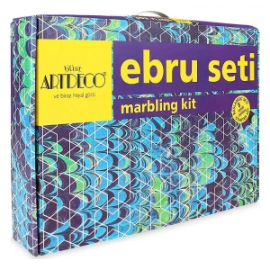 Artdeco Ebru Boyası Başlangıç Seti 8  Parça