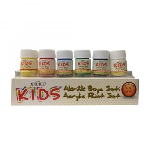 Artdeco Kids Akrilik Boya Seti 6 Renk 15 Ml Y-502-s15