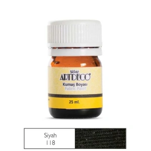 Artdeco Kumaş Boyası 25 ml Siyah