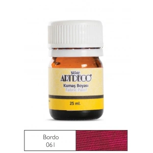 Artdeco Kumaş Boyası 25ml 10 A-061 Bordo Bordoaux