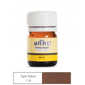 Artdeco Kumaş Boyası 25ml 10 A-116 Açık Kahve