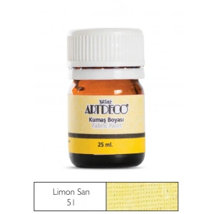 Artdeco Kumaş Boyası 25ml 10A-51 Kavun Sarısı