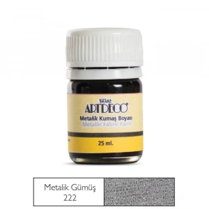 Artdeco Kumaş Boyası 25ml 11 A-222 Gümüş Silver