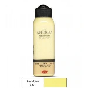 Artdeco Pastel Akrilik Boya 140ml P. Sarı 3801