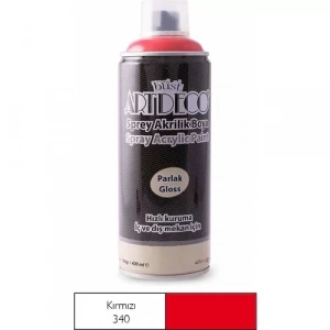 Artdeco Sprey Akrilik Boya 340 Kırmızı 400ml (y-400)