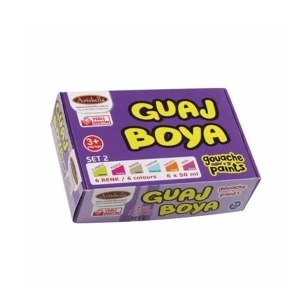 Artebella Guaj Boya 6 Lı 50 CC Set-02
