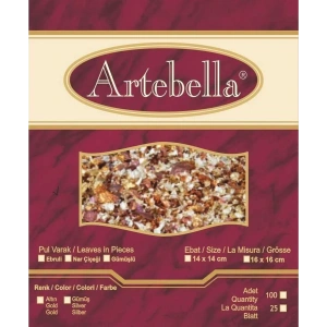 Artebella Metal İmitasyon Pul Varak Ebruli