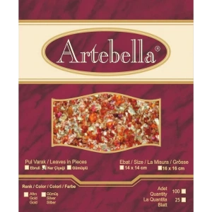 Artebella Metal İmitasyon Pul Varak Nar Çiçeği