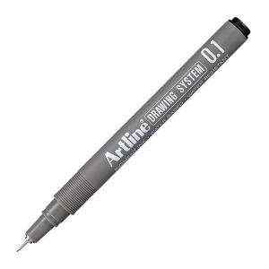 Artline 231 Çizim Kalemi Drawing System 0.1 Mm Siyah