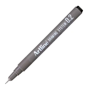 Artline 232 Çizim Kalemi Drawing System 0.2 Mm Siyah