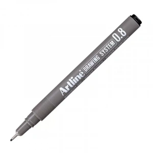 Artline 238 Çizim Kalemi 0.8mm Siyah