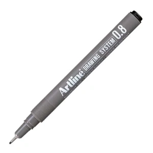 Artline 238 Çizim Kalemi Drawing System 0.8 Mm Siyah