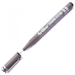 Artline Çizim Kalemi 0.6 Mm Siyah Ek-236