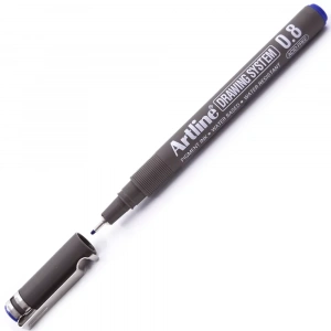 Artline Çizim Kalemi 0.8 Mm Mavi Ek-238