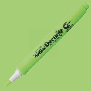 Artline Decorite Brush Marker Yellow Green
