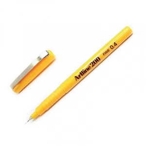 Artline Ek-200cc Fineliner Keçe Uçlu Kalem 0.4mm Kromatik Sarı