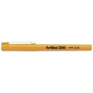 Artline Ek-200n Fineliner Keçe Uçlu Kalem 0.4mm Sarı
