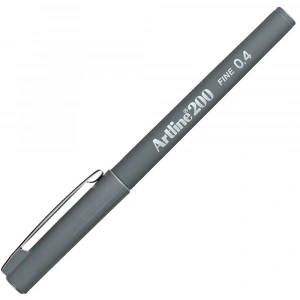 Artline Fineliner 0.4 MM Gri EK-200N