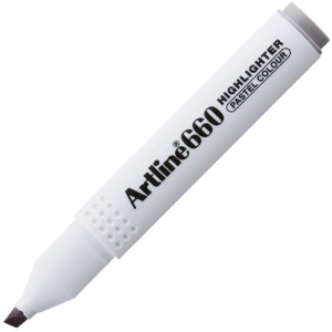 Artline Fosforlu Kalem Kesik Uç 1,0-4,0 MM Pastel Grey EK-660N