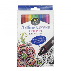 Artline Supreme Fine Pen Set 10 Renk
